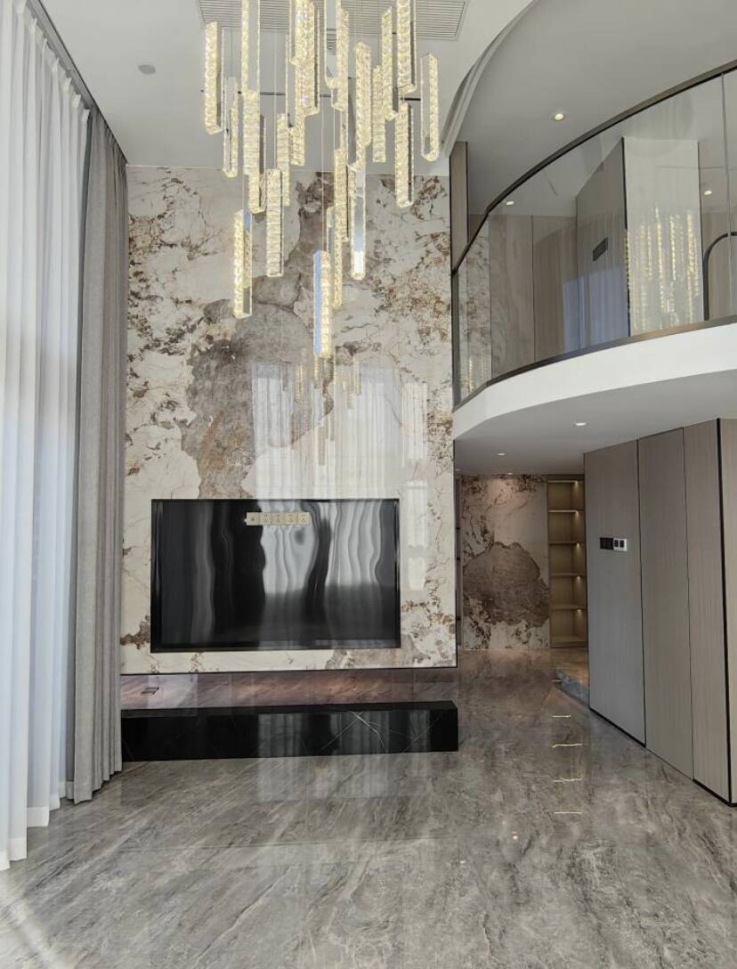 Extra Large Modern Spiral Crystal Ceiling Light Decoration for Staircase/ High Ceiling Living Room/ Hotel Lobby/ Hallway