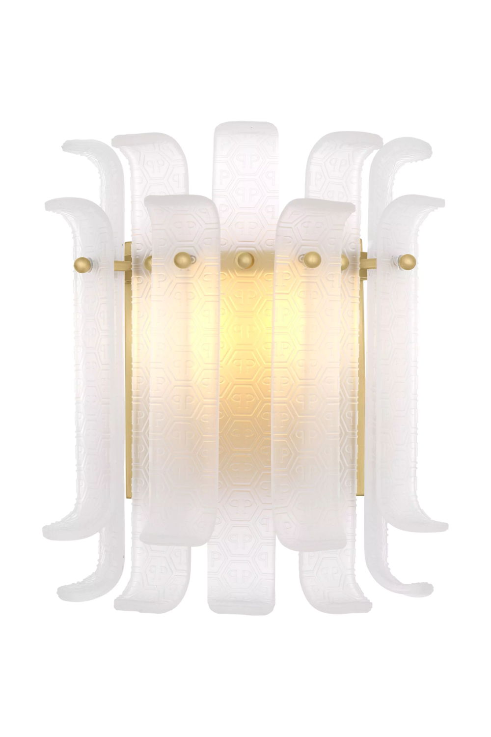 Frosted Contemporary Glass Wall Lamp | Philipp Plein Rodeo Drive