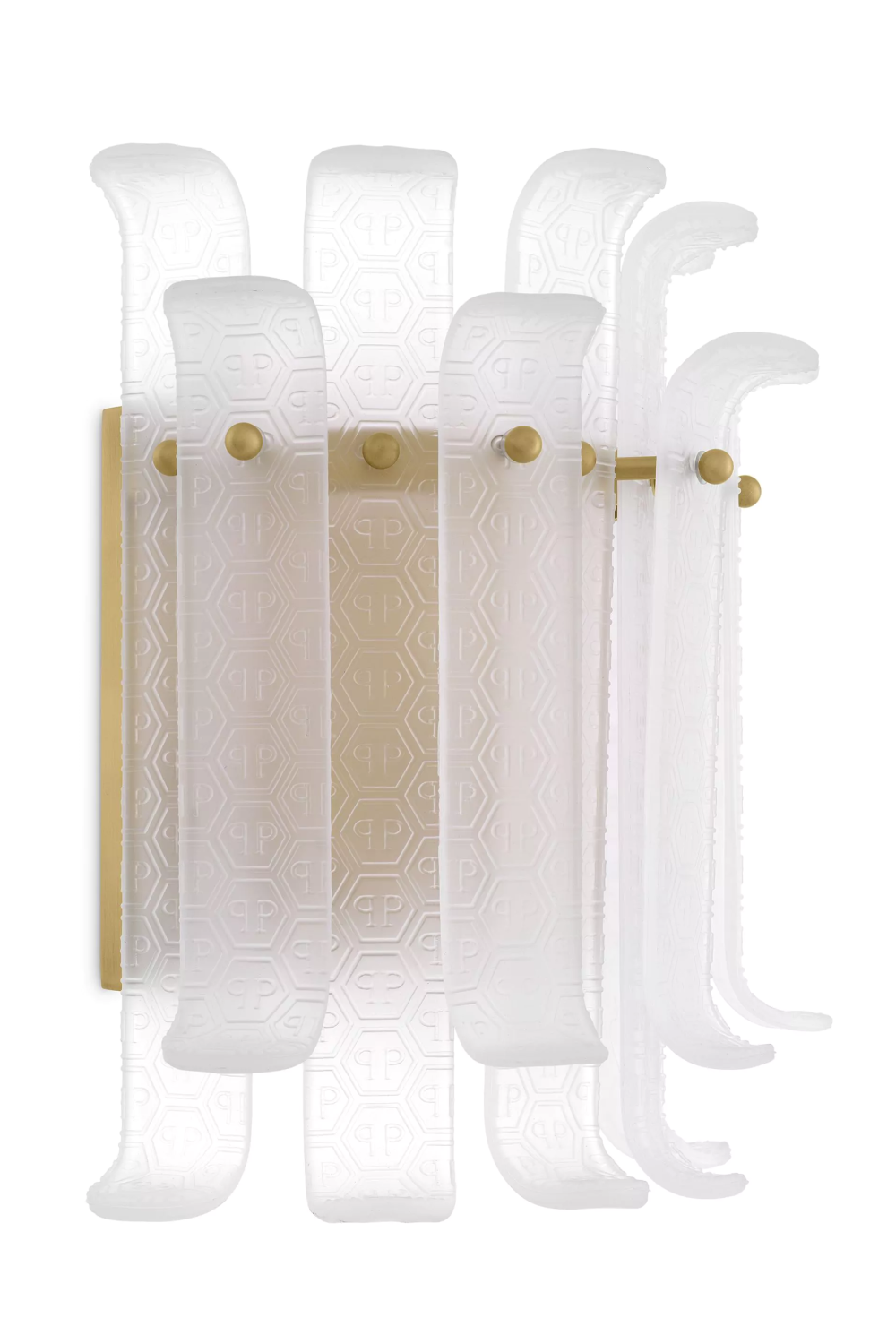 Frosted Contemporary Glass Wall Lamp | Philipp Plein Rodeo Drive