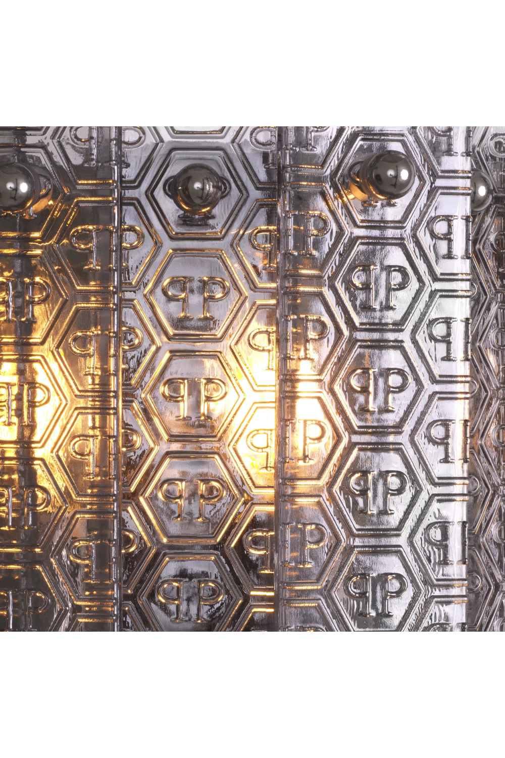 Smoked Contemporary Glass Wall Lamp | Philipp Plein Rodeo Drive | Oroatrade.com