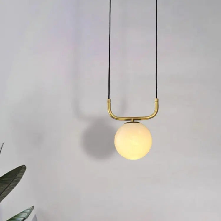 Alabaster Brass Pendant Lights For Bedroom Pendant