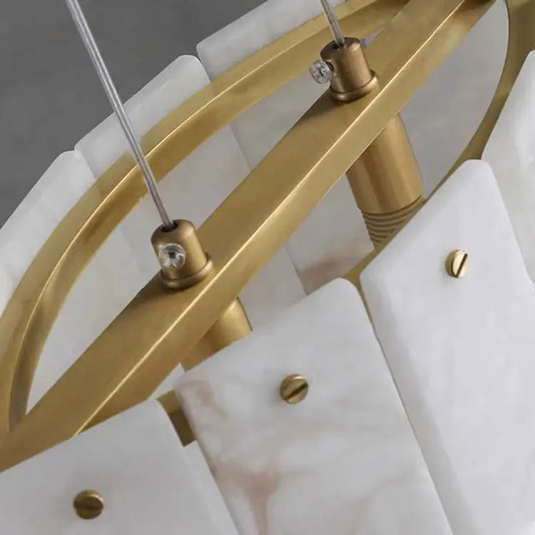 Alabaster Chandelier Pendant Lights Dining Room Pendant Fabtik