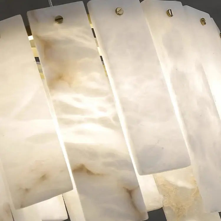 Alabaster Chandelier Pendant Lights Dining Room Pendant Fabtik