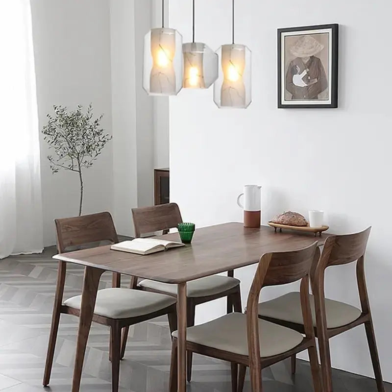 Alabaster Glass Pendant Lights Dining Room Pendant