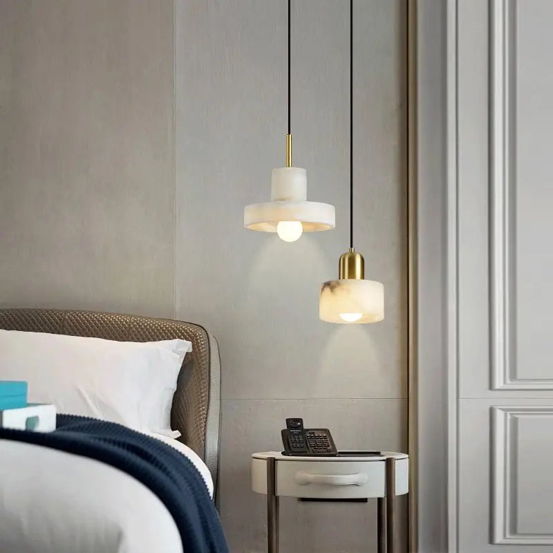 Alabaster Pendant Lamp For Bedroom Pendant