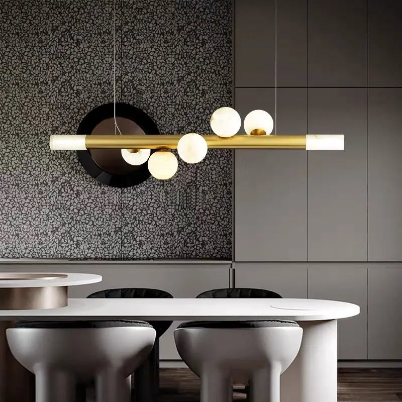 Modern Alabaster Pendant Lighting For Dining Room Pendant Fabt