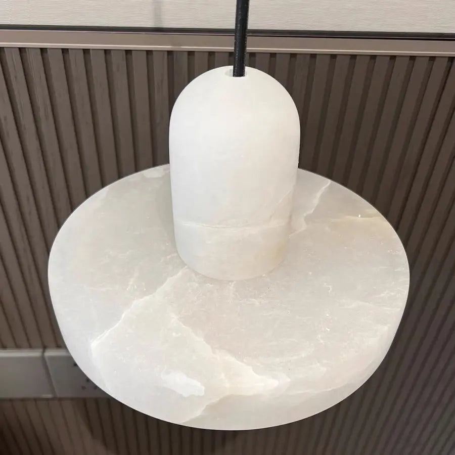 Real Alabaster Modern Pendant Light Fixture Pendant