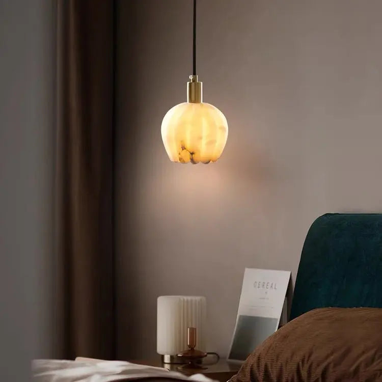 Real Alabaster Modern Pendant Lighting Pendant