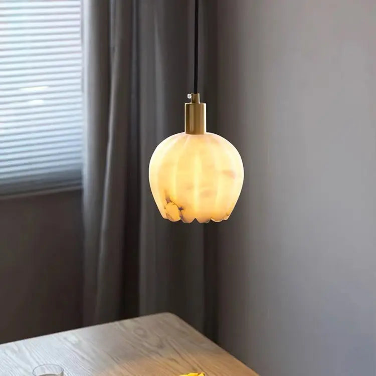 Real Alabaster Modern Pendant Lighting Pendant