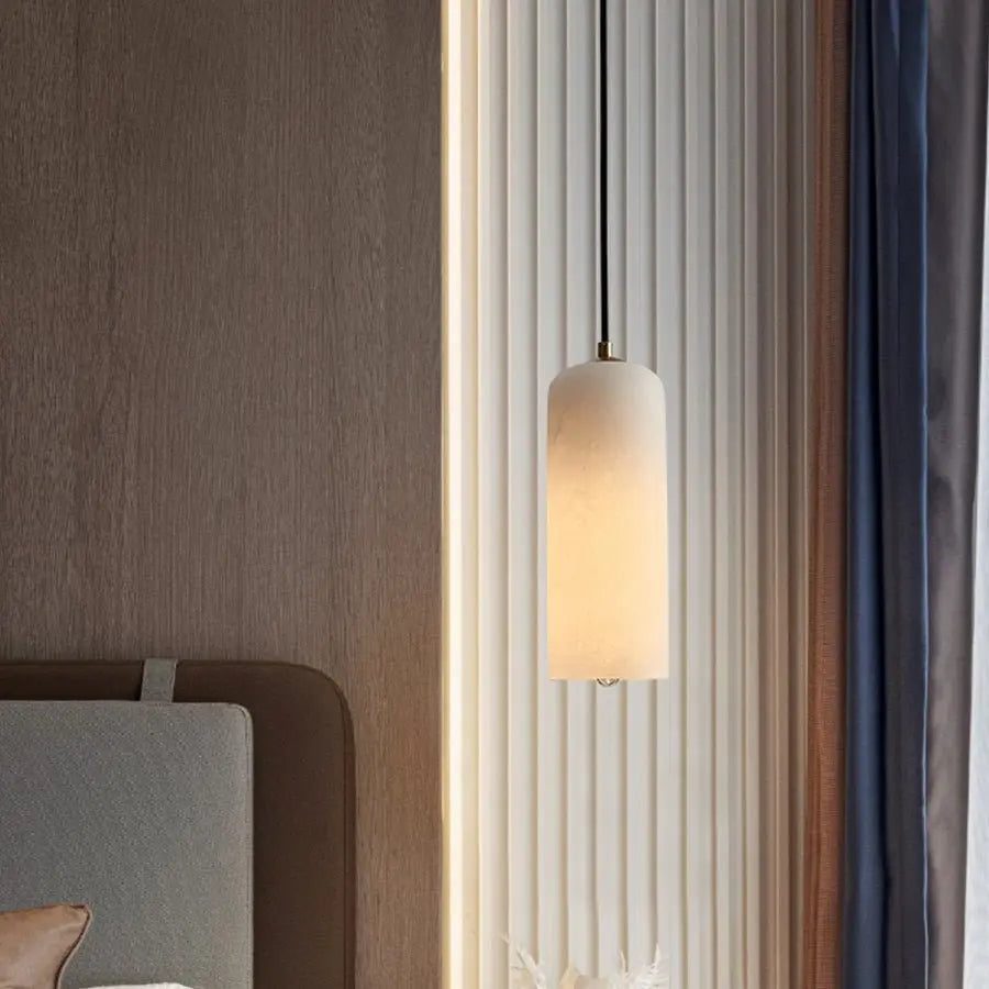 Real Alabaster Pendant Light For Bedroom Pendant