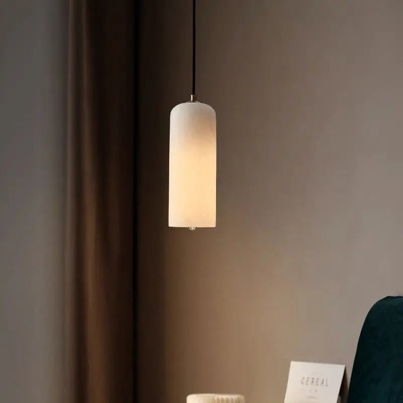 Real Alabaster Pendant Light For Bedroom Pendant