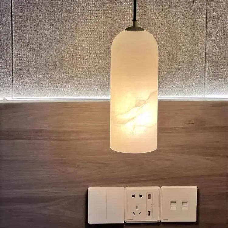 Real Alabaster Pendant Light For Bedroom Pendant