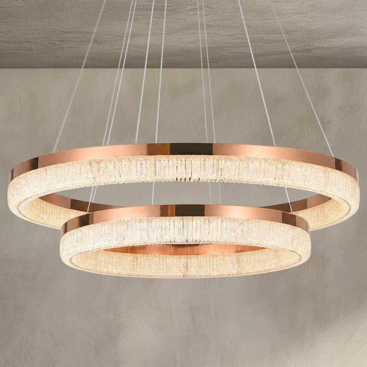 Penombra Ring Duo Chandelier