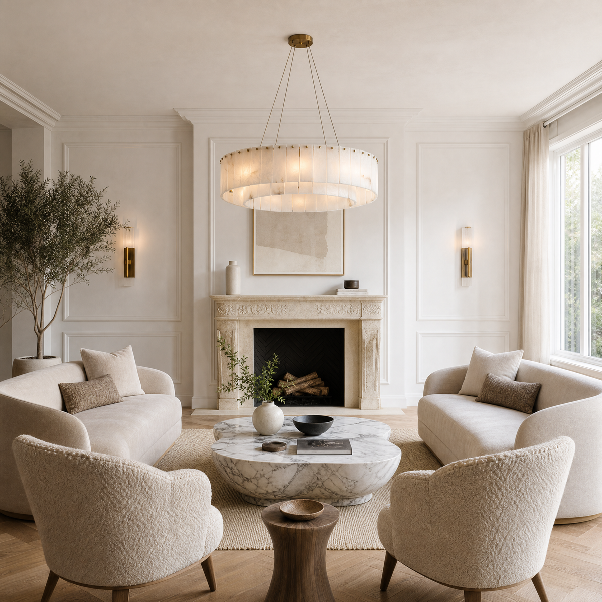 Toris Drum Chandelier