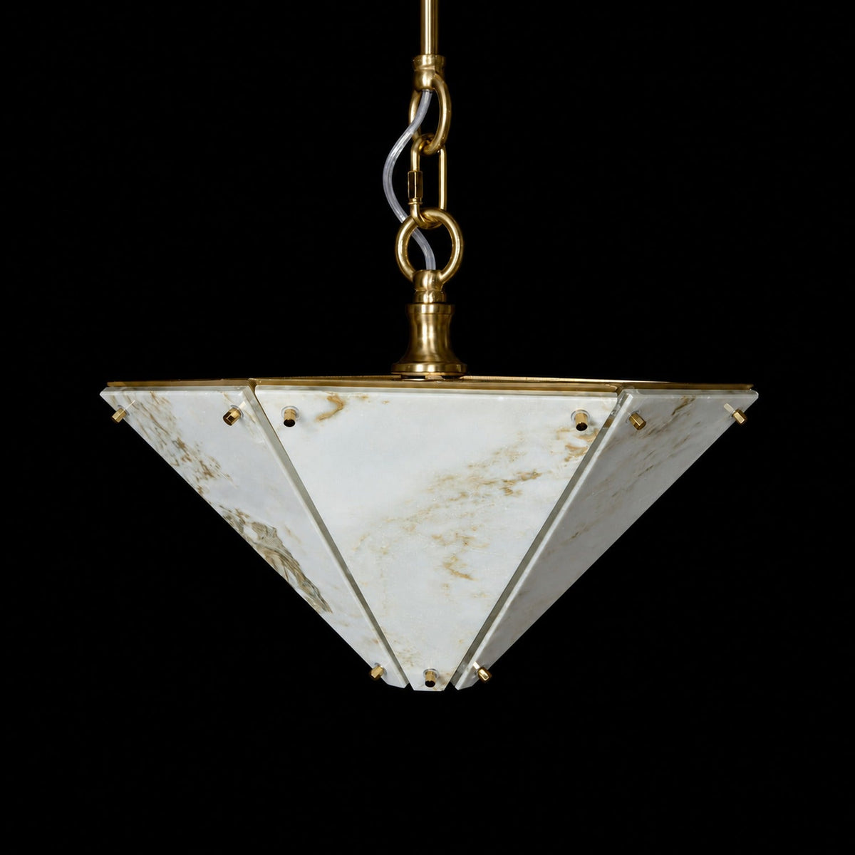 Modern Faceted Luxury stone Chandelier