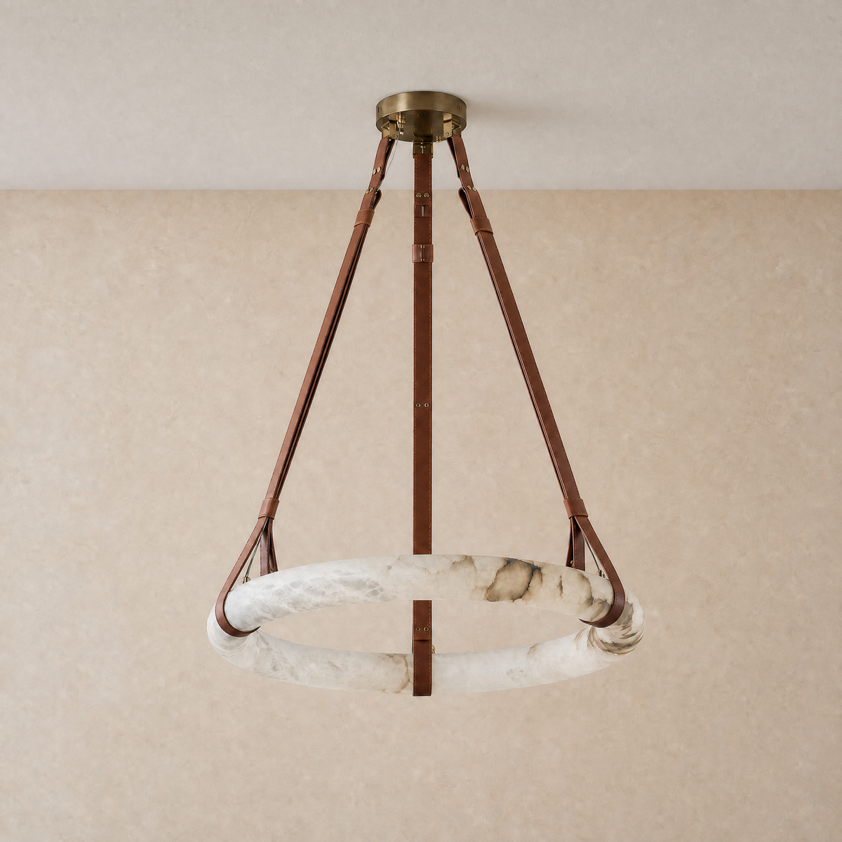 Marble Belt Round Hanger