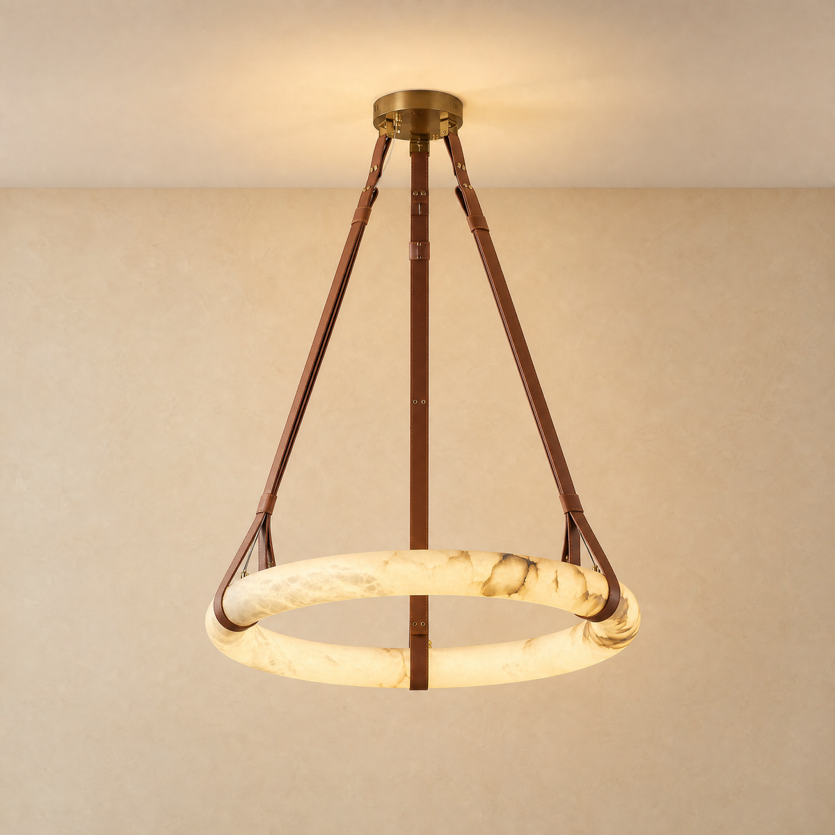 Marble Belt Round Hanger