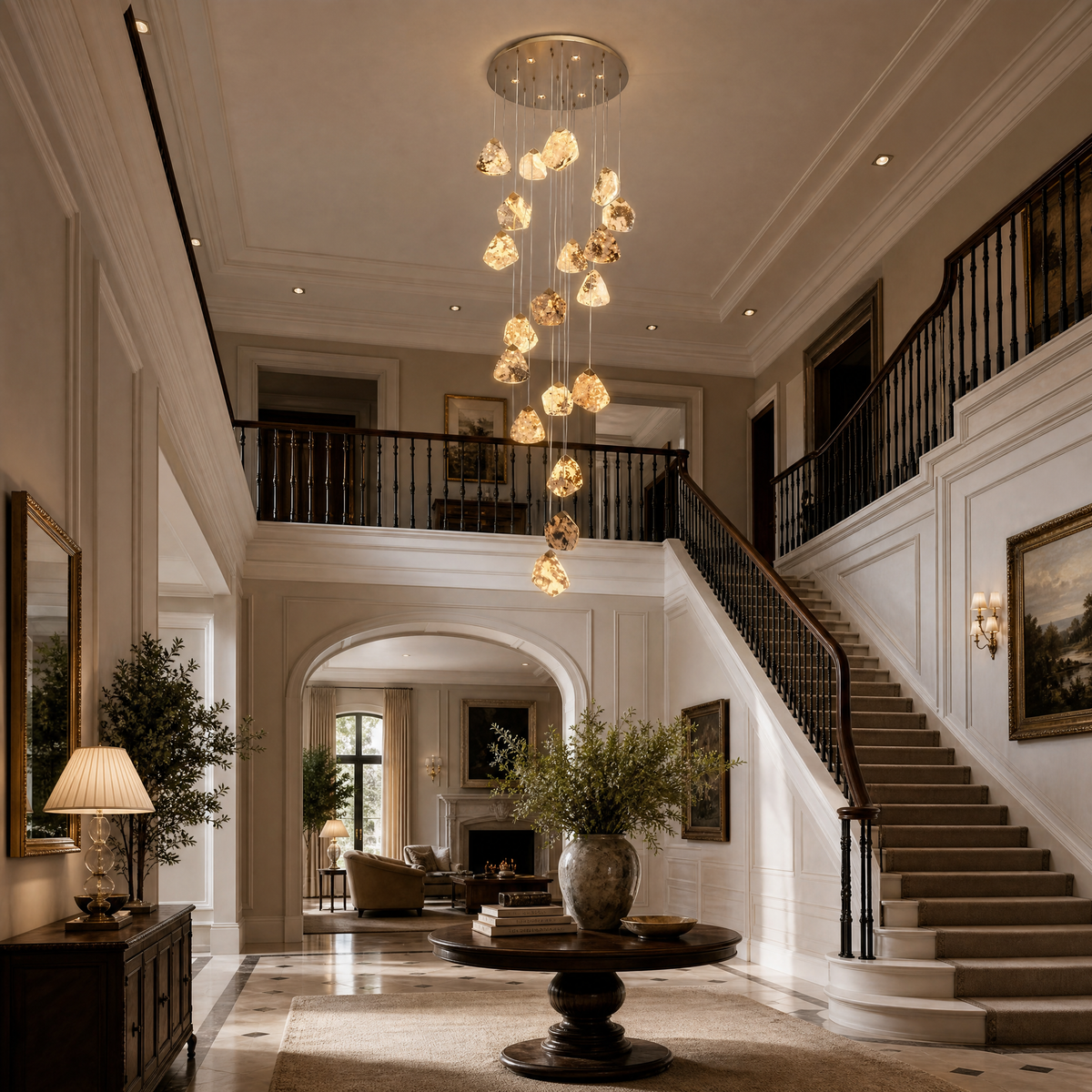 Lysia Modern Cascading Luxury Chandelier