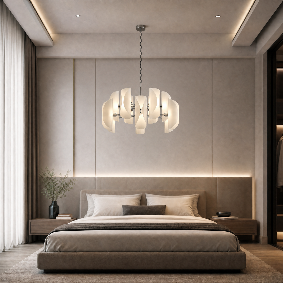 Ilyia Living Room Chandelier Modern 31"