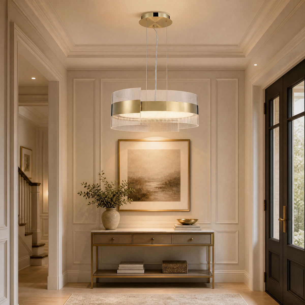 Belis Round Modern Chandelier