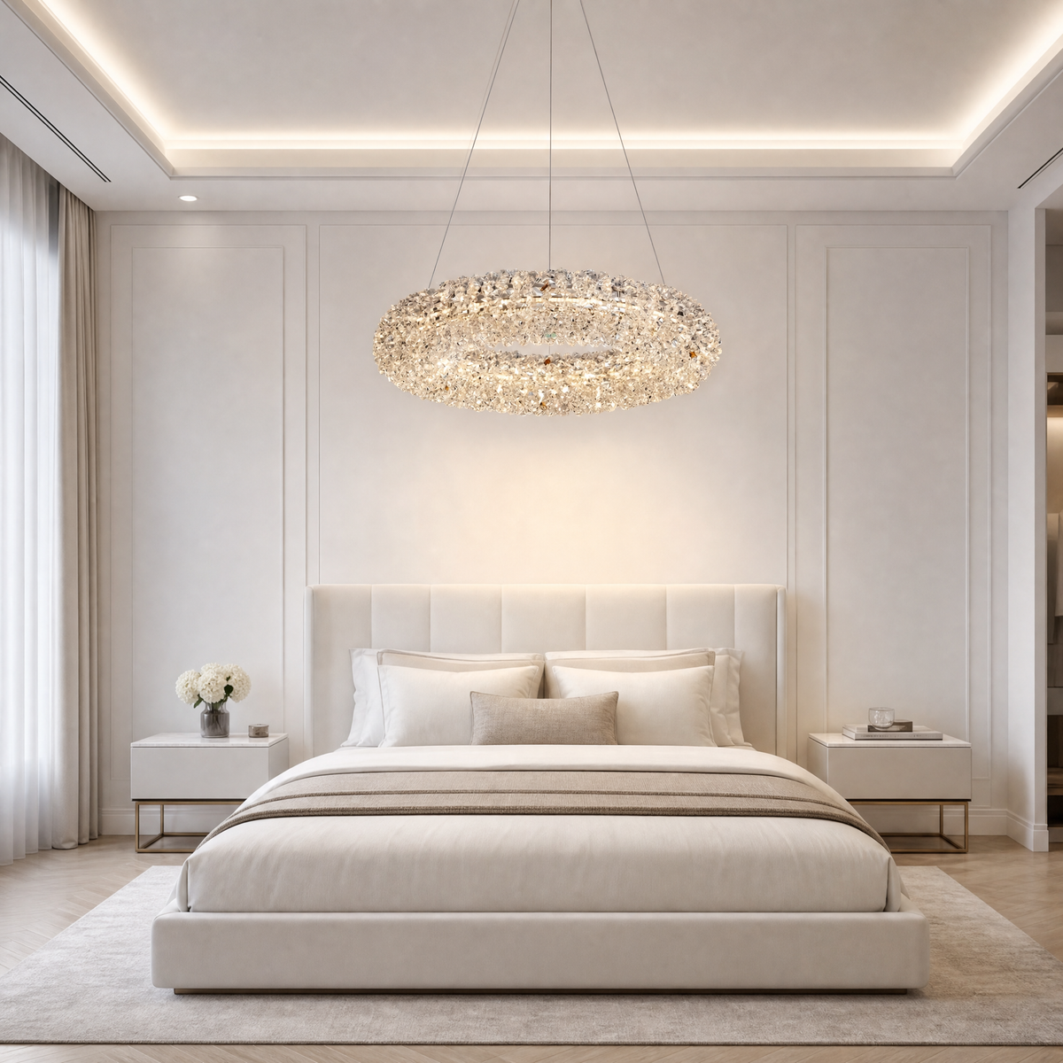 Elmia Crystal Pendant Chandelier