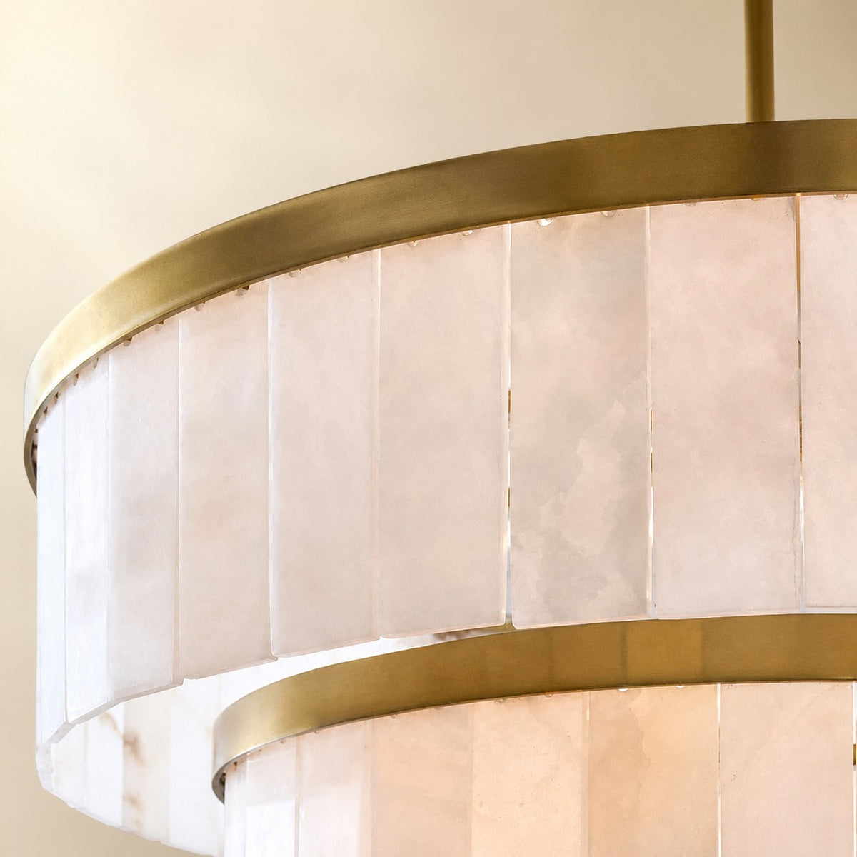 Alabaster 3 Tier Chandelier