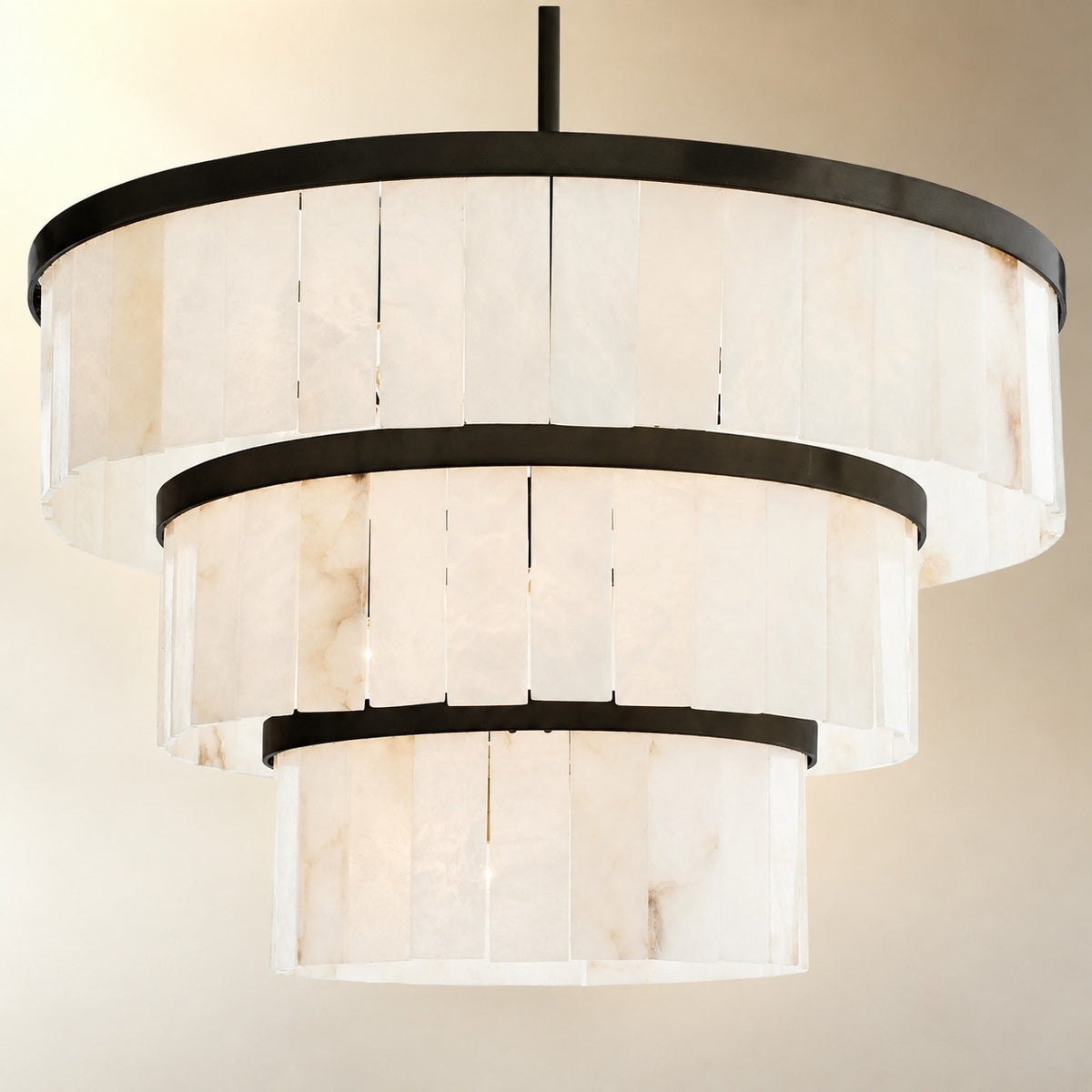 Alabaster 3 Tier Chandelier