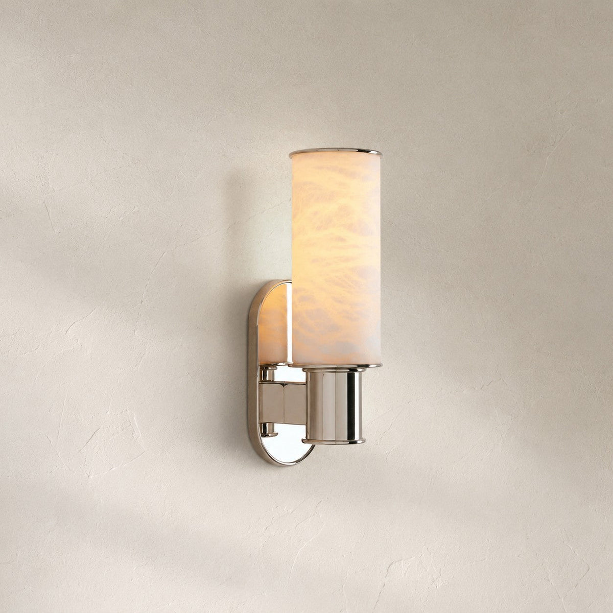 Alabaster Column Wall Sconce
