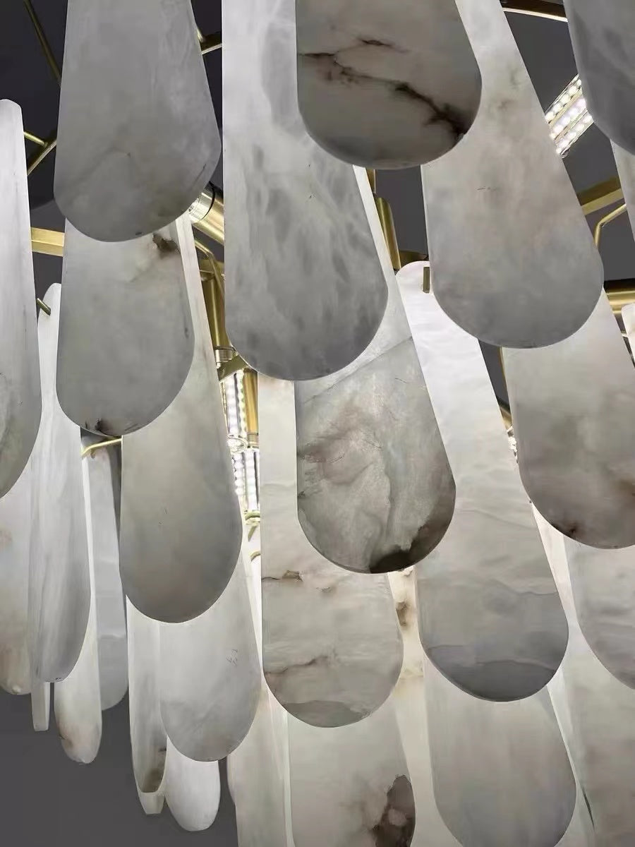 Culoud Alabaster Foyer Chandelier Lighting