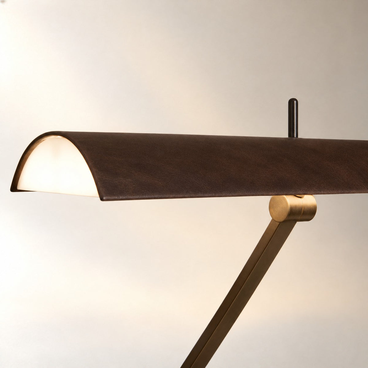 Abel Leather Floor Lamp