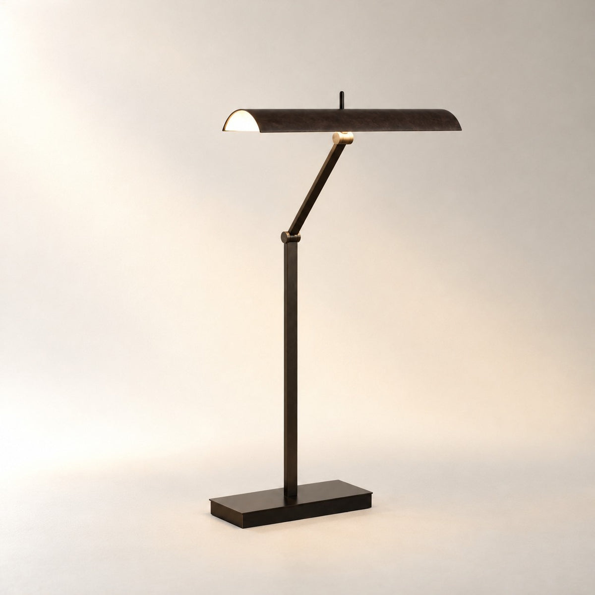 Abel Leather Floor Lamp