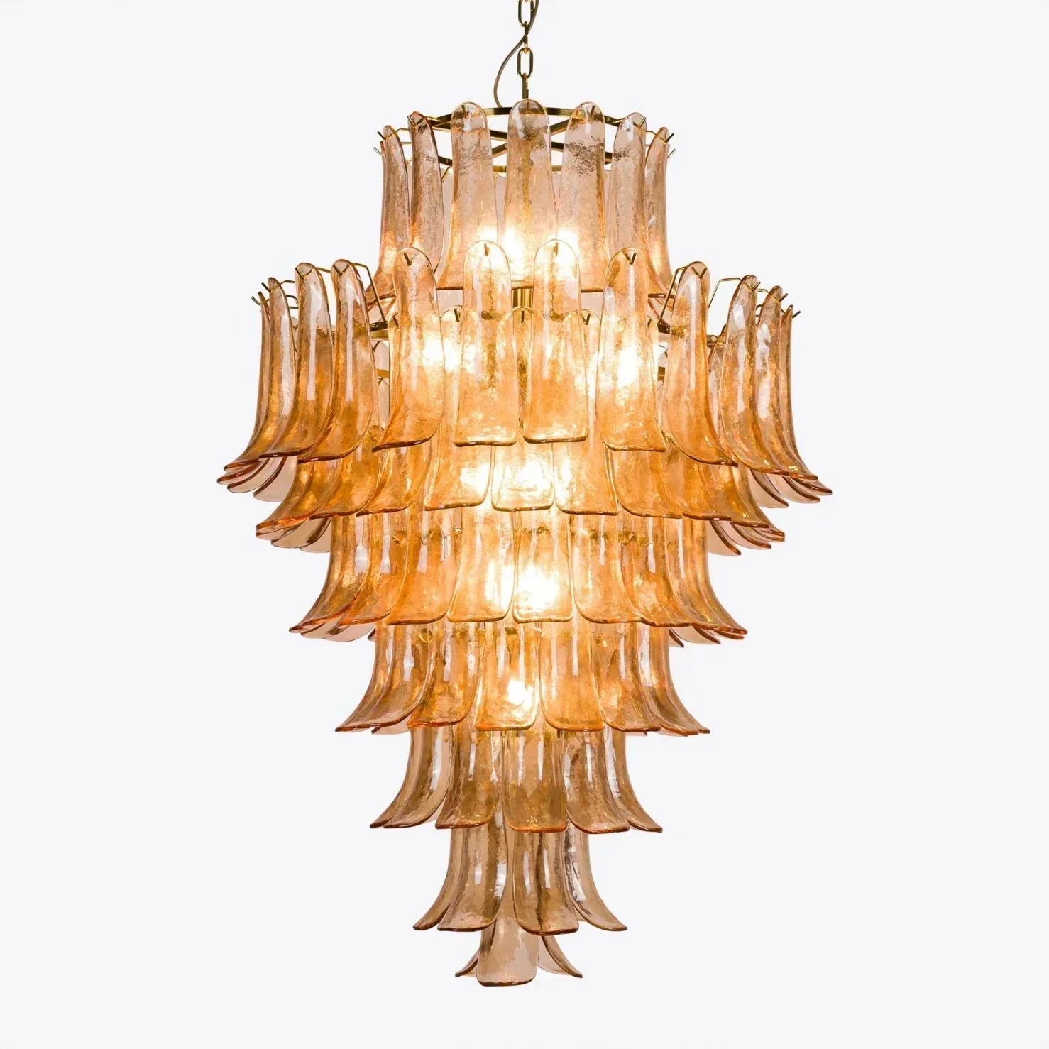Amber Petalo Chandelier – 2 Sizes