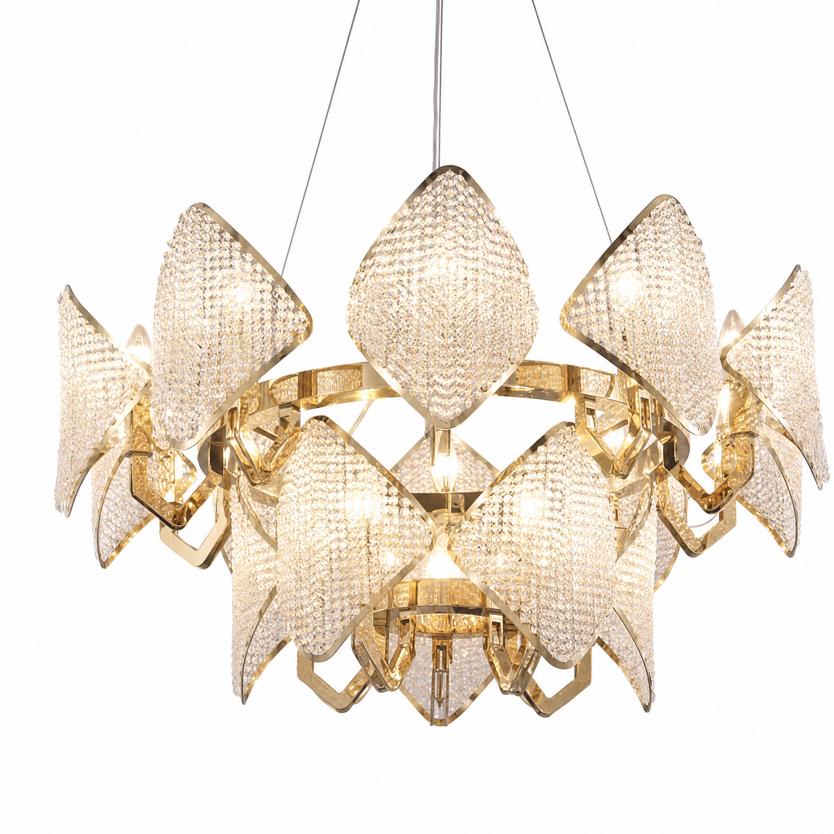 Ananas Pineapple Duo Chandelier