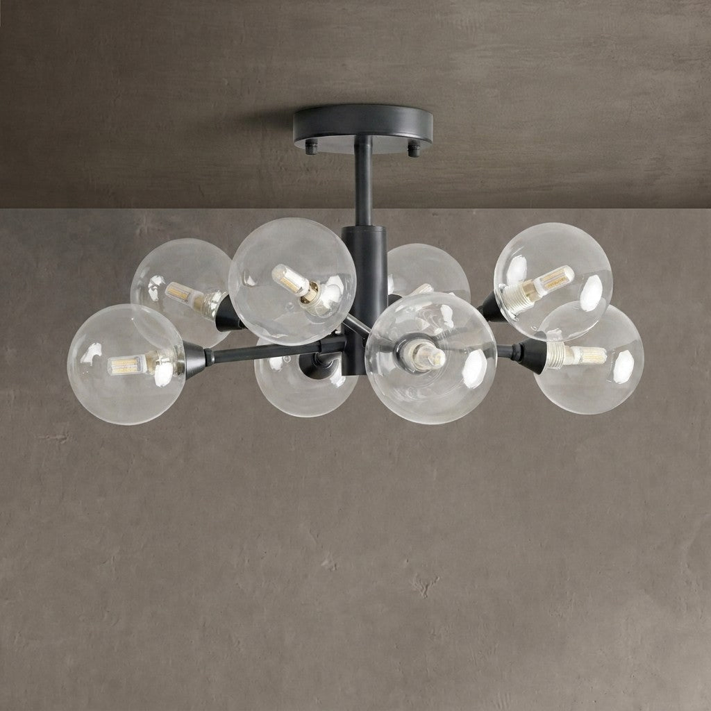 Apollo Moder Glass Ball Flushmount 20''36''47''