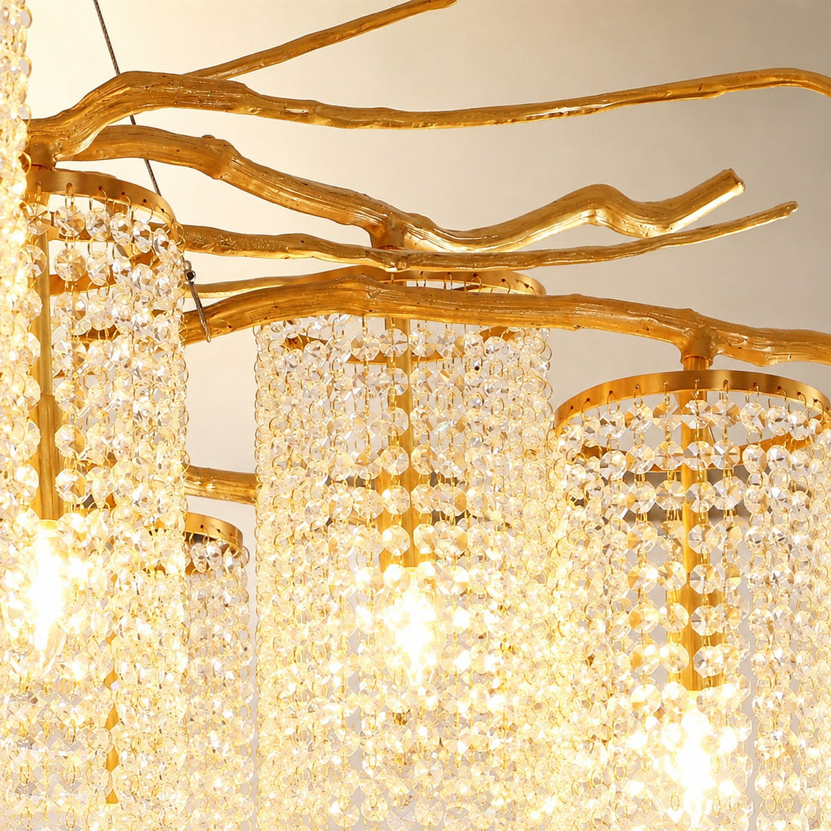 Art Glass Crystal Chandelier