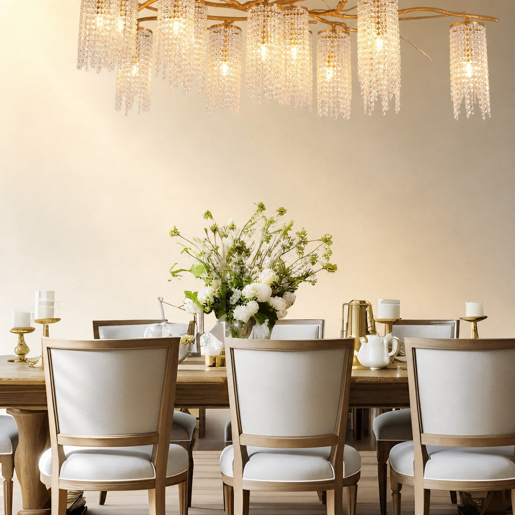 Art Glass Crystal Chandelier