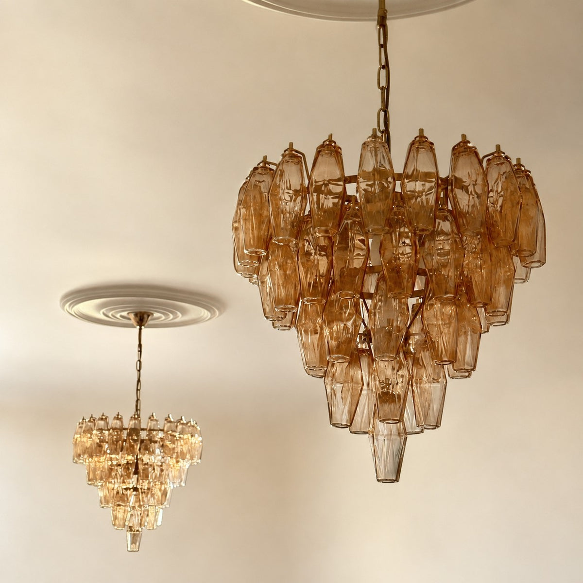 Asti Glass Chandelier