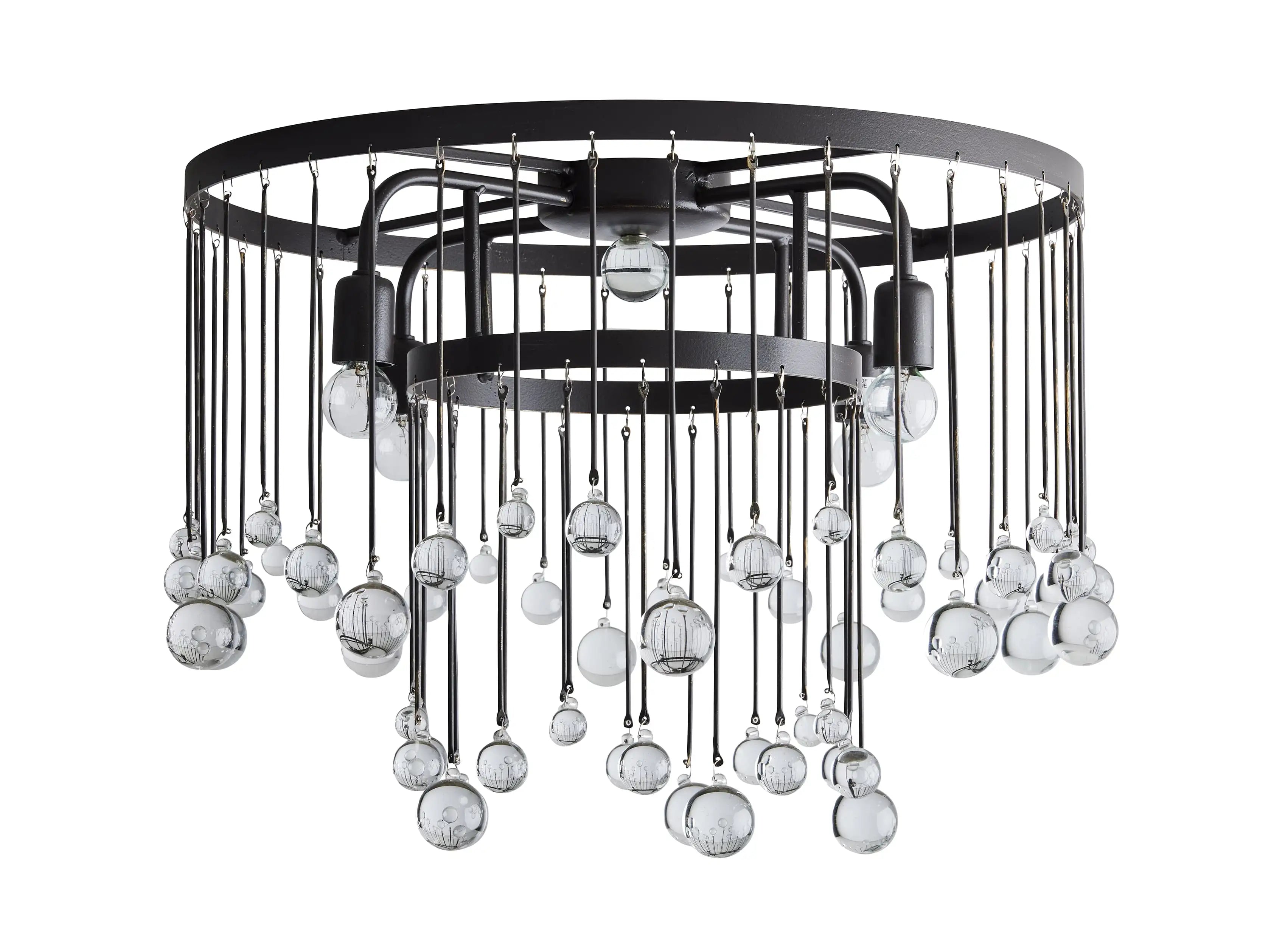 Aubrey Crystal Ball Flush mount