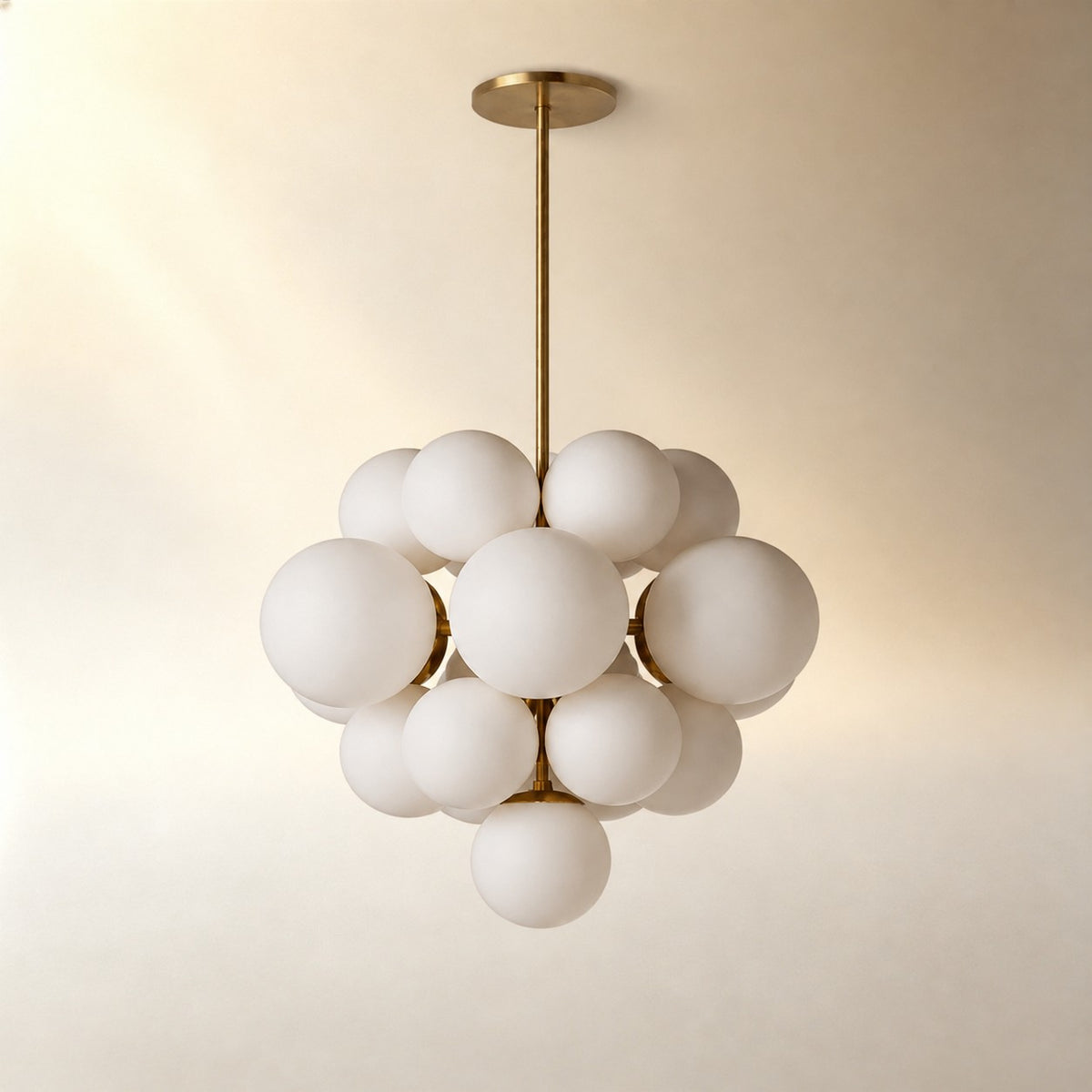 Aurelia Alabaster Cluster Chandelier