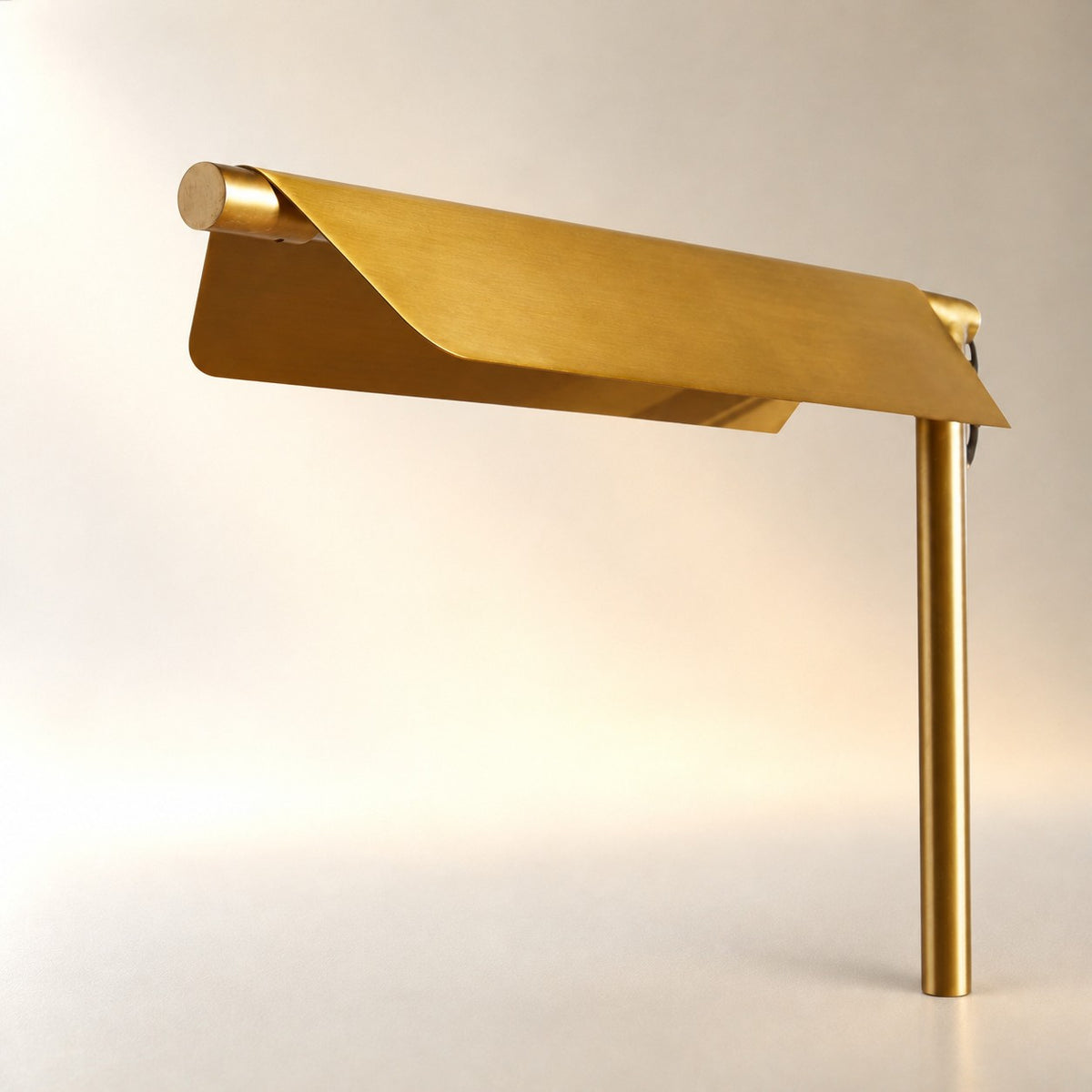 Axle Brass Floor Lamp