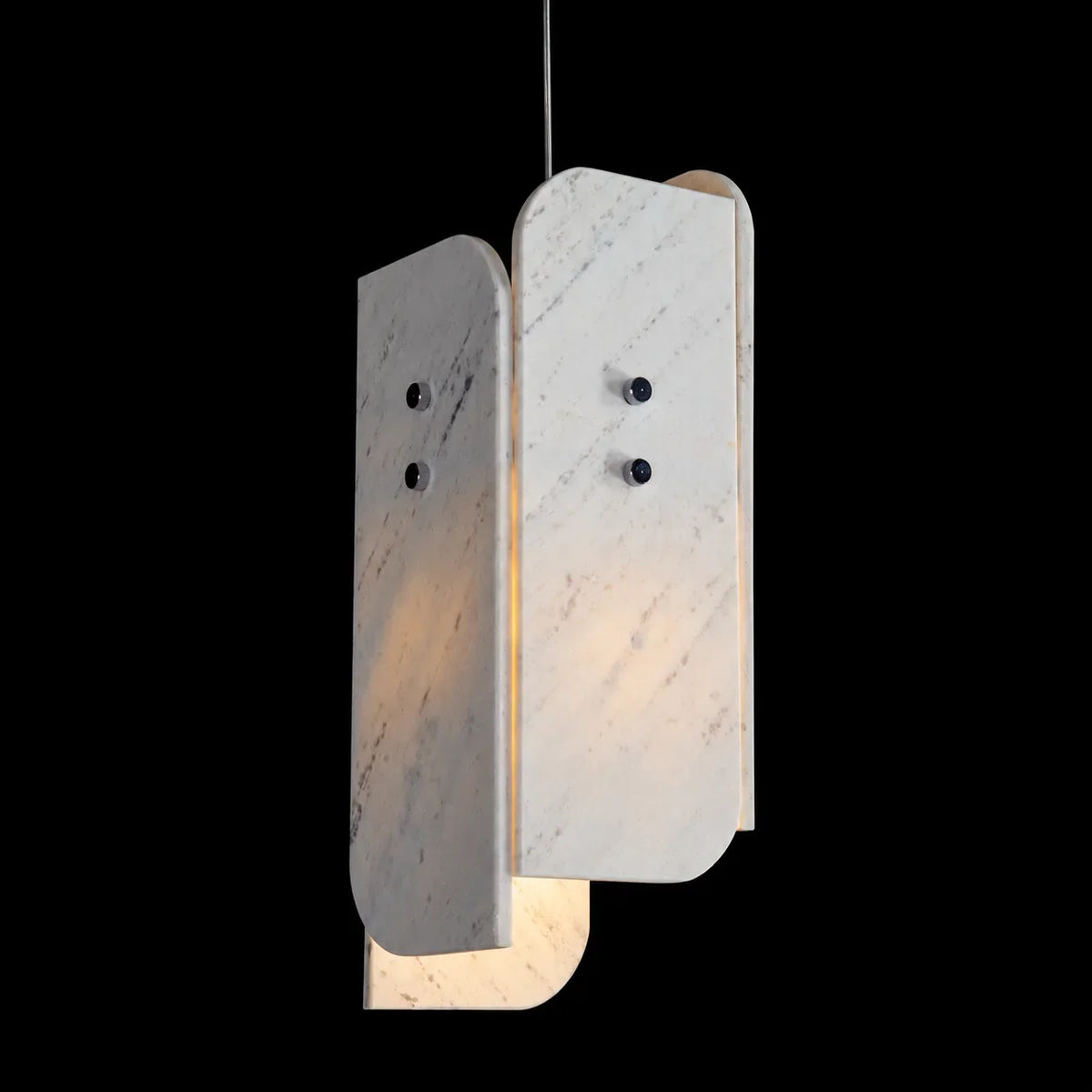Modern Sculptural LuxuryStone Pendant Light