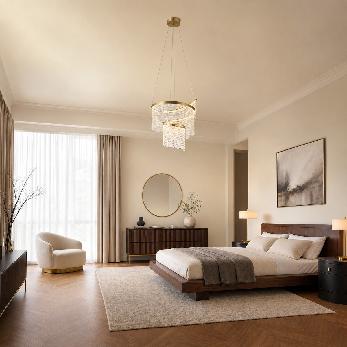 Bacca Crystal Chandelier