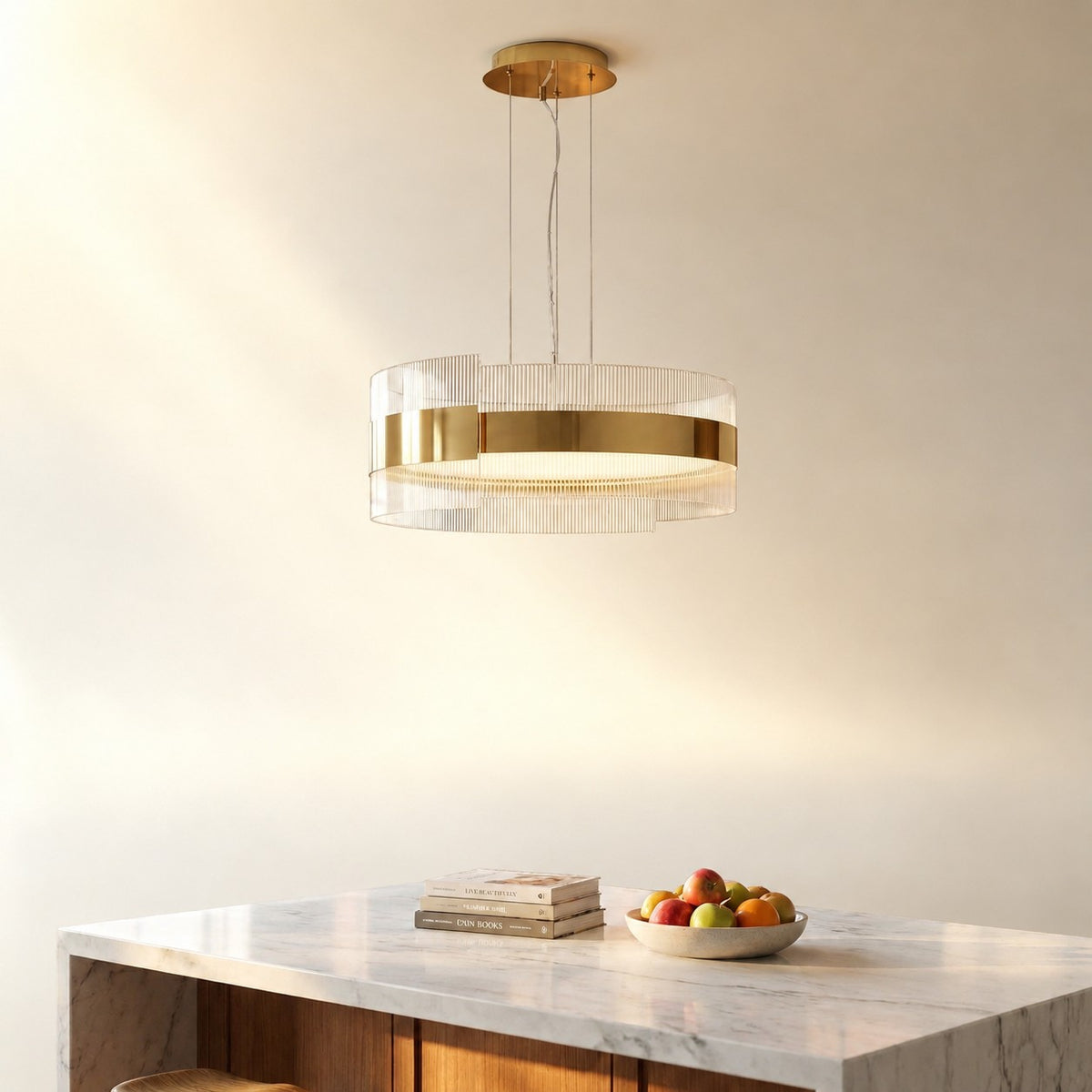 Belrin Round Modern Chandelier