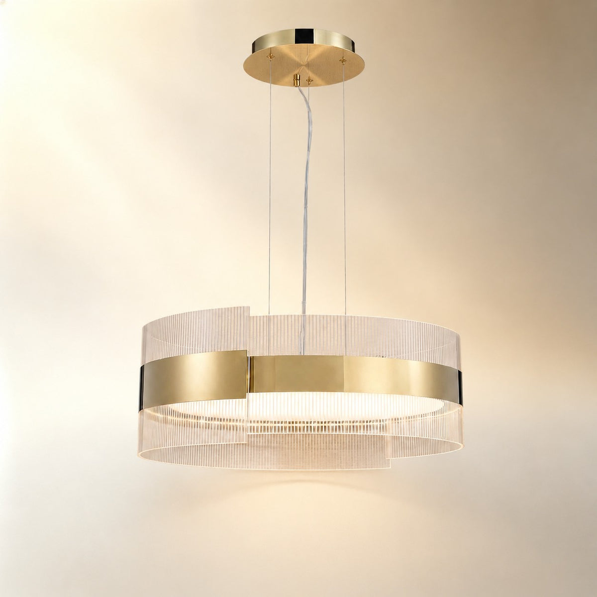 Belrin Round Modern Chandelier