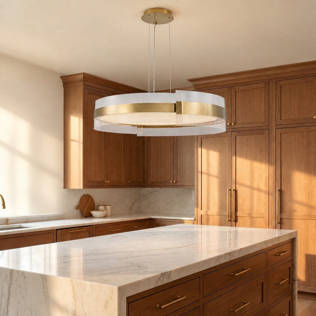 Belrin Round Modern Chandelier