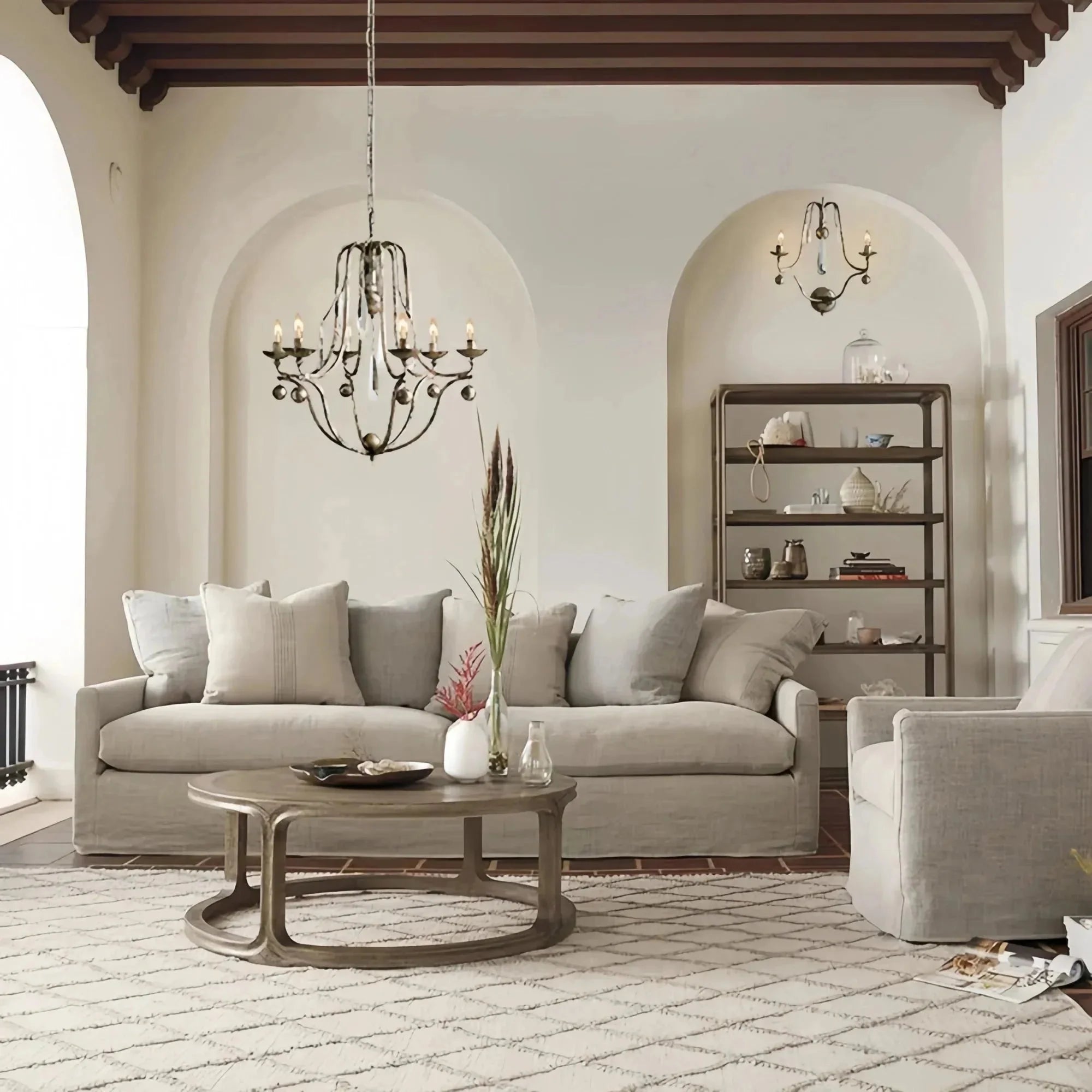 Bonitai Chandelier- Silver