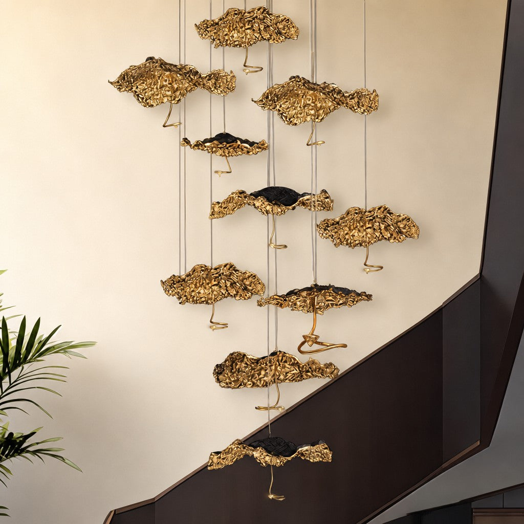 Brass Aviary Constellation Chandelier