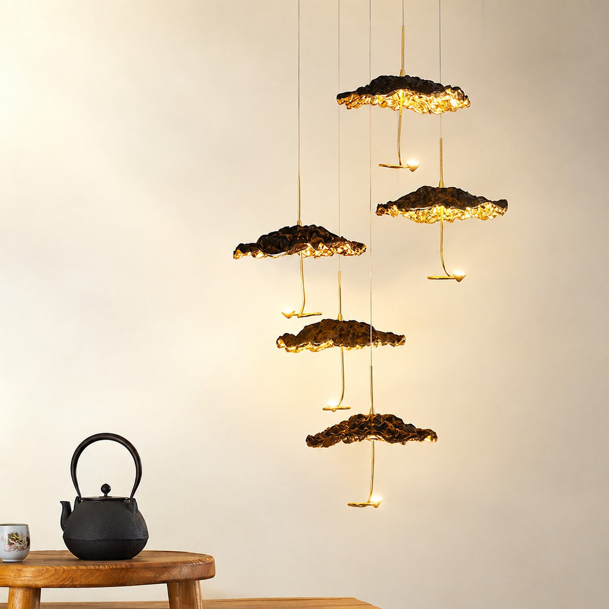 Brass Aviary Constellation Chandelier