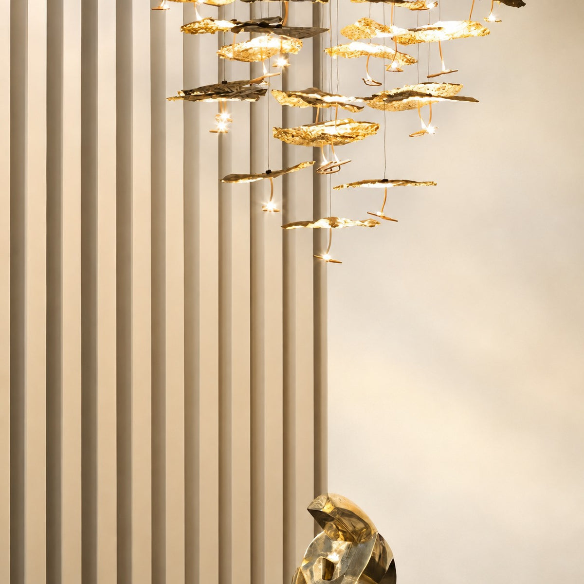 Brass Aviary Constellation Chandelier