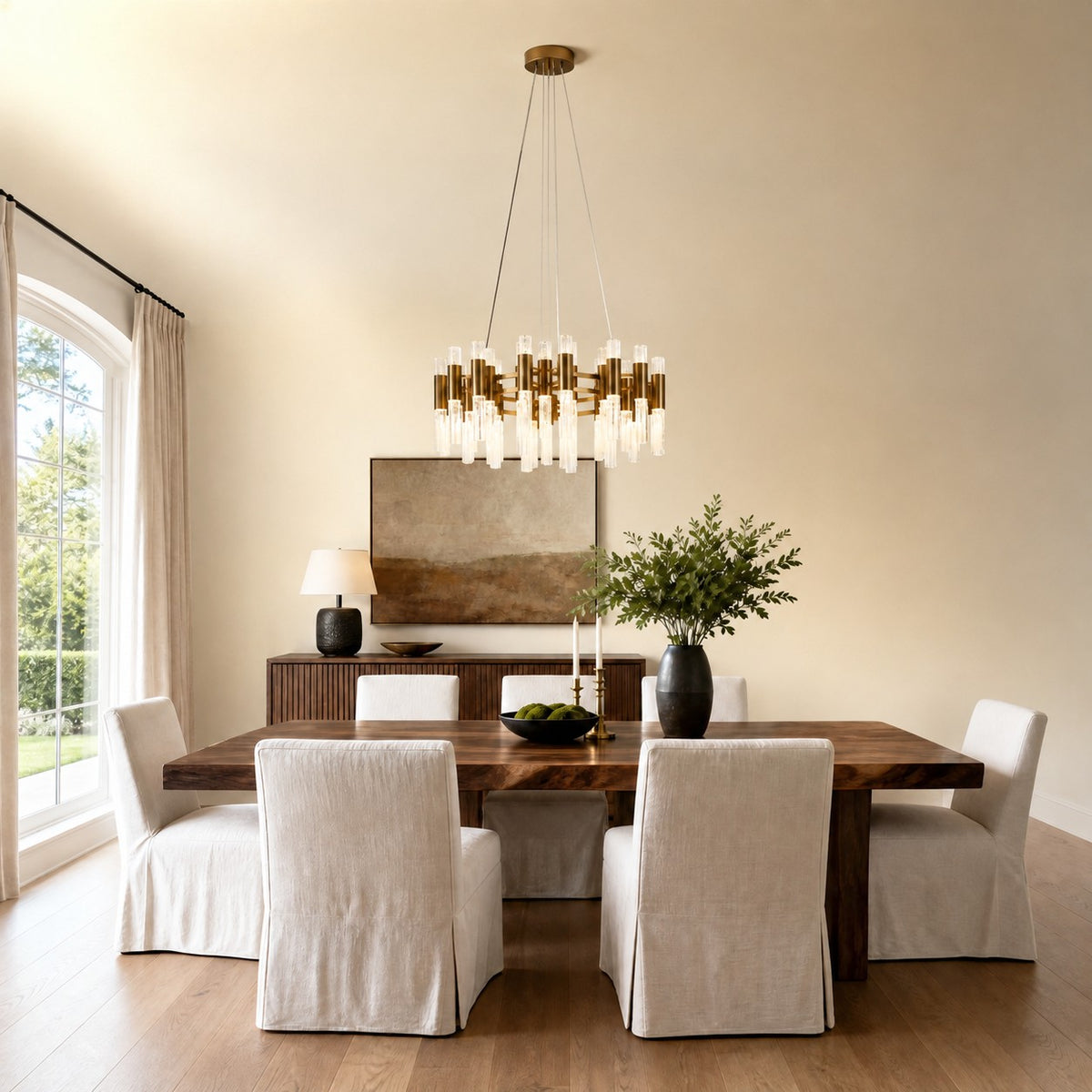 Brass Chandelier